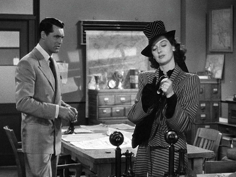 Luna nueva (His Girl Friday, Howard Hawks, 1940)
